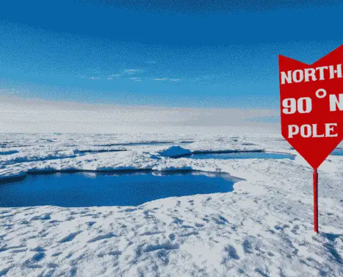 Am Nordpol Auf 90 Grad Web