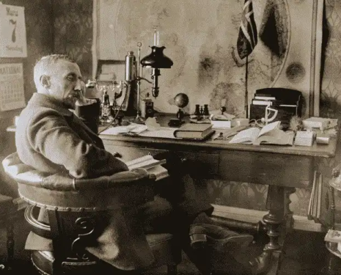 Porträt Roald Amundsen Web